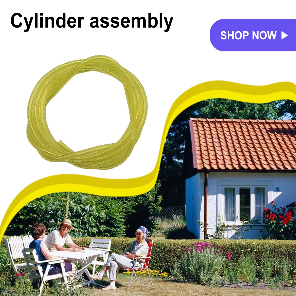 

4 Pieces Chainsaw String Trimmer Fuel Lines Gardening Blower Oil Hoses Garden Mowing Machine Engine Spare Parts