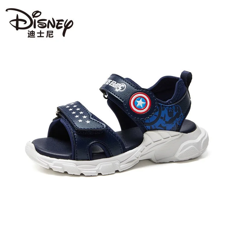 

Disney cartoon boys Girls Sandals Summer New frozen elsa Student Soft-soled Slippers Non-slip Baby Captain America Fashion Shoes