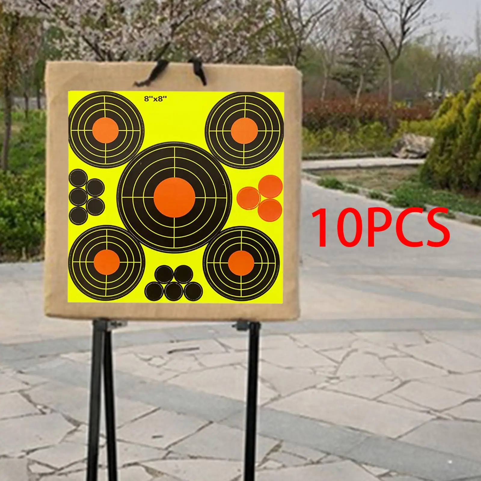 

10x 8inch Splash Shooting Exercise Paper Stickers