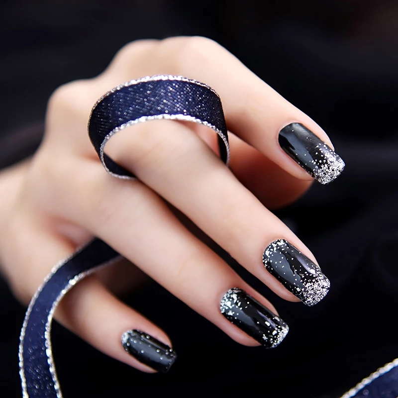 

5 models / nail art sticker waterproof and long-lasting female Internet celebrity ins nail sticker 3D patch