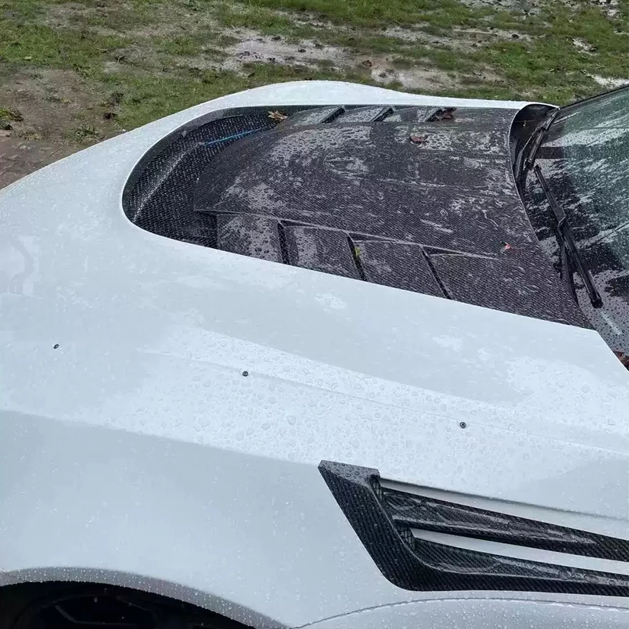 Для Toyota Supra A90 A91 MK5 капот из углеродного волокна крышка двигателя автомобильная