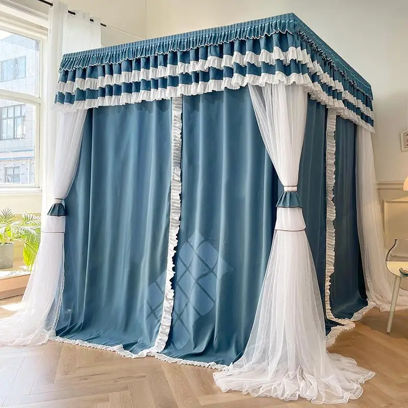 

Двухъярусная детская кровать москитная сетка кровать палатка для маленьких девочек Кемпинг детская москитная сетка Навес Москитная бытовые предметы YX50MN