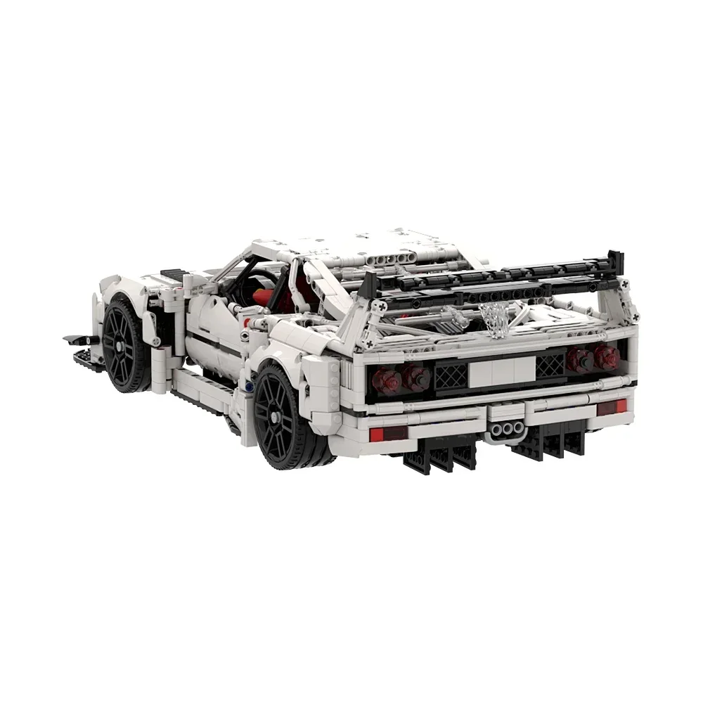 Конструктор gobrick MOC из феррарида F40 Классическая модель спортивного автомобиля