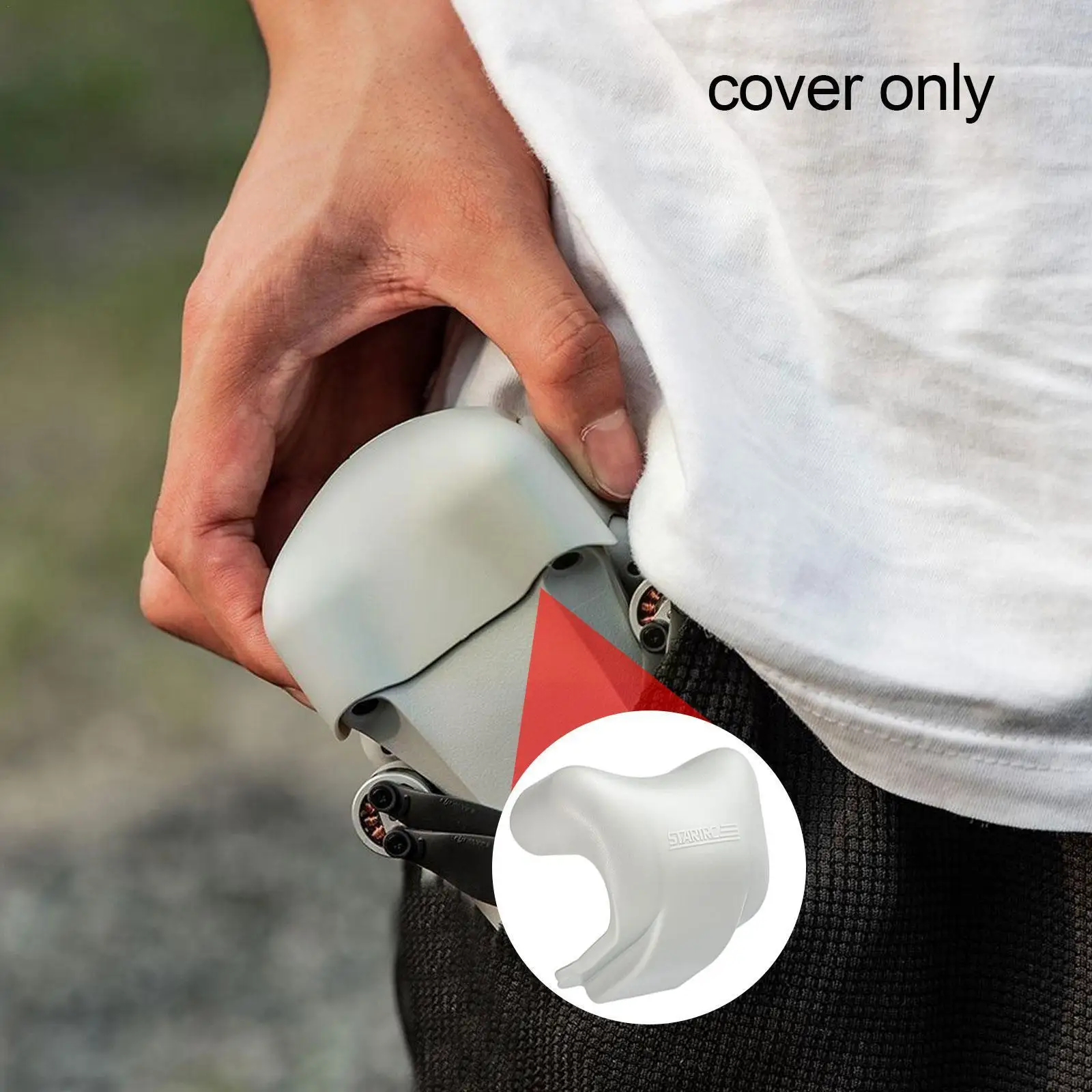 

Крышка объектива лягушки для DJI Mini 3 Pro Drone защитная крышка объектива с антибликовым покрытием шарнирная Защита камеры реквизит фиксатор акс...