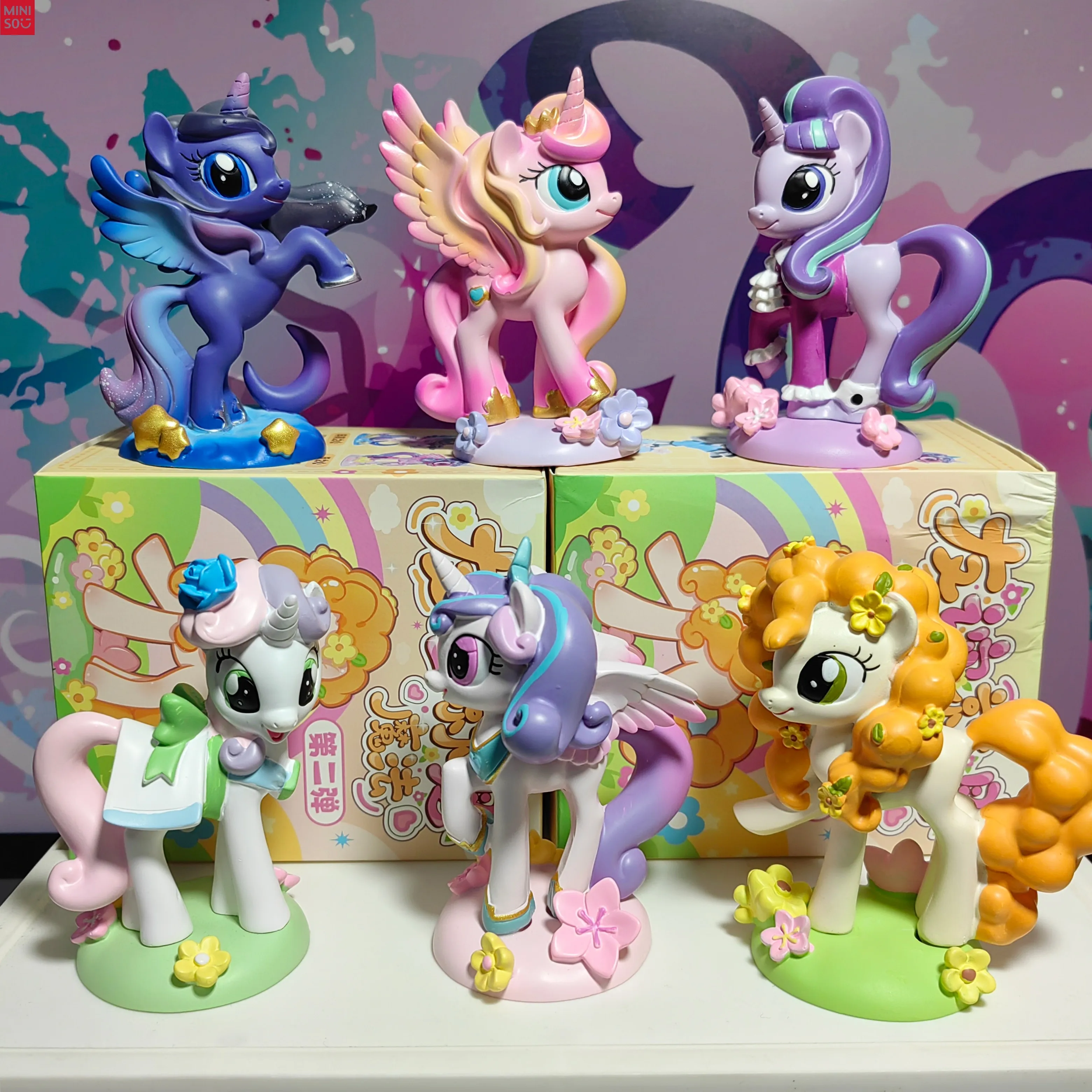 Коллекционная фигурка из аниме «Мой маленький пони» | AliExpress