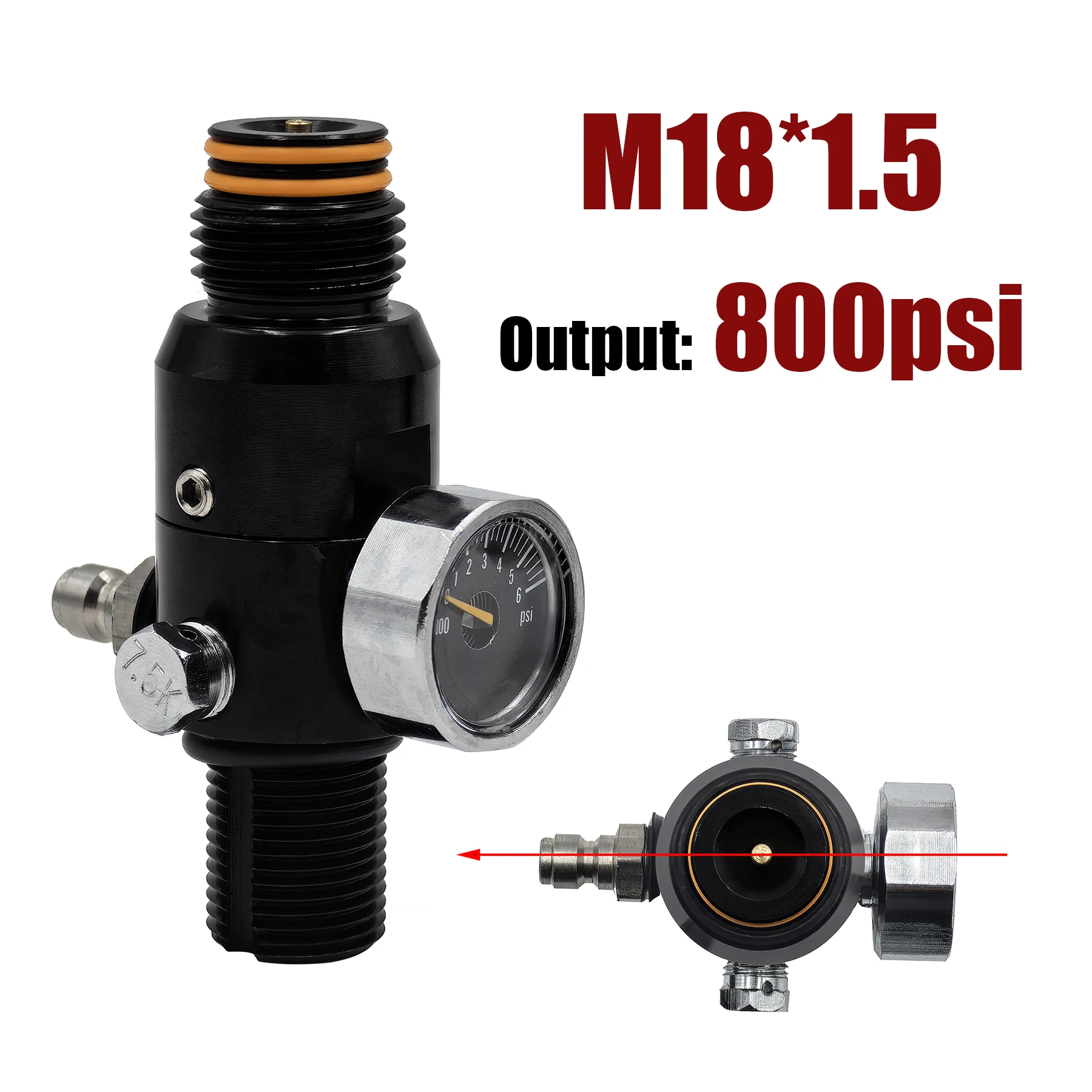 

Регулятор давления HPA 4500psi