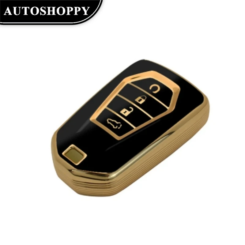 

3 4 Buttons TPU Car Key Case Keychain For Isuzu X Series DMAX D-Max X-Terrain Pickup 2020 2021 2022 MU-X LS-T Smart Remote Cover