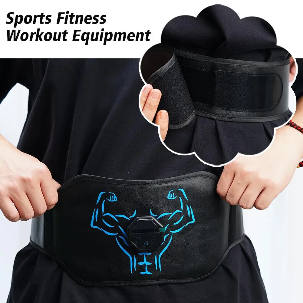 

Body Slimming Toning Belt Sports Fitness Workout Equipment Belt Electronic Leg Loss Abdominal Muscle Arm Weight Stimulator X3R5