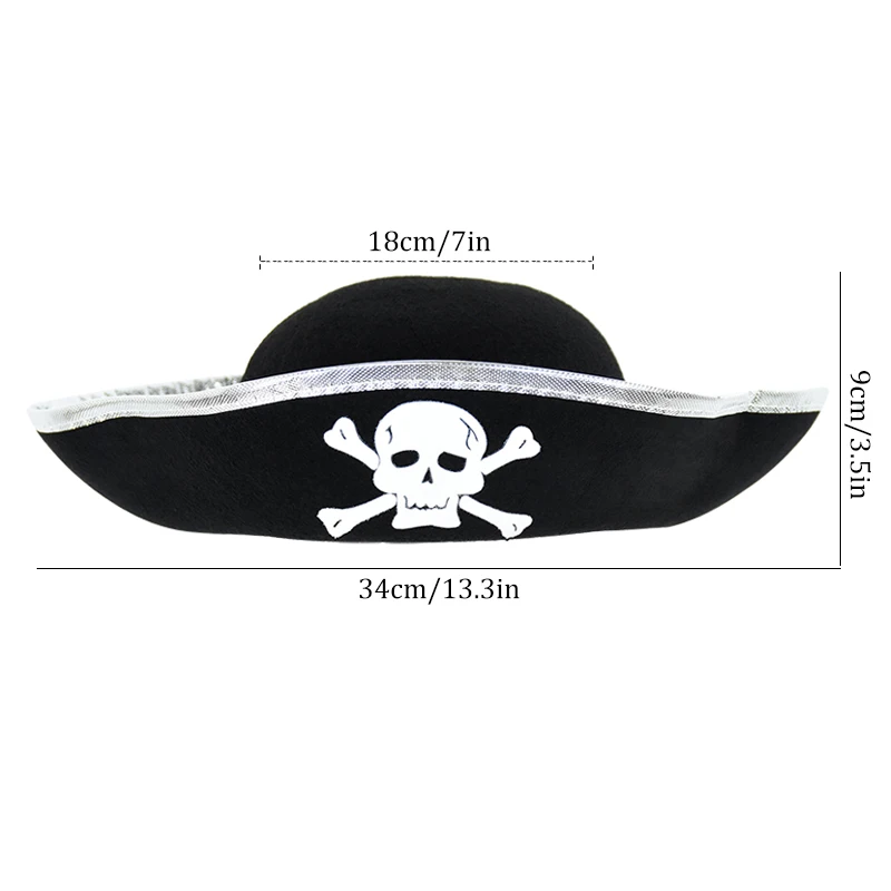 

Пиратская шляпа из войлока