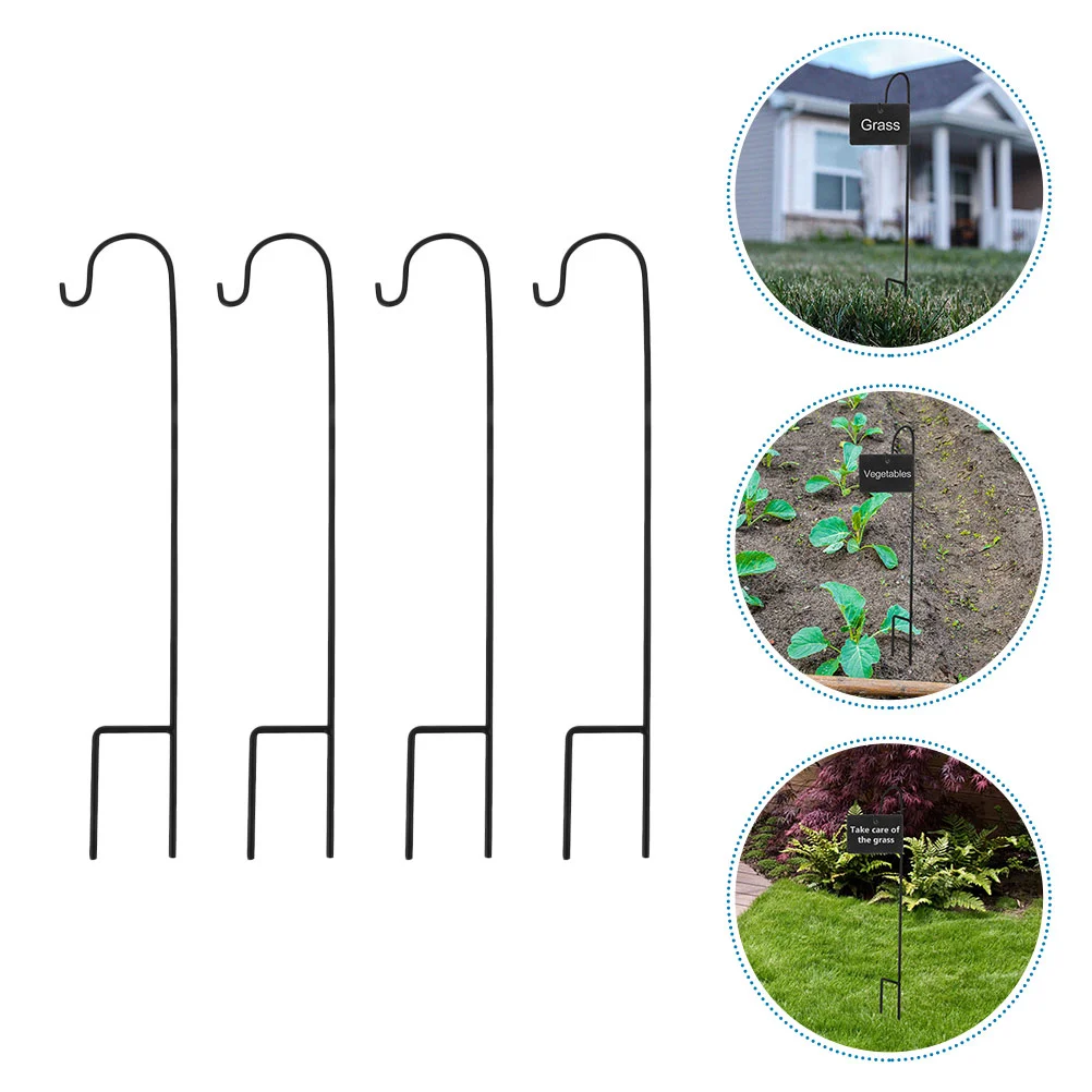 Hook Light Hanging Hooks Outdoor Bird Decor Gardening Tools Flag Pole Holder House Shepherds Decorate