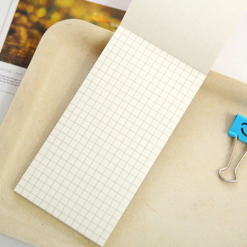 

10packs/lot Horizontal grid record book Diary Notebook Planner Write portable Notepad