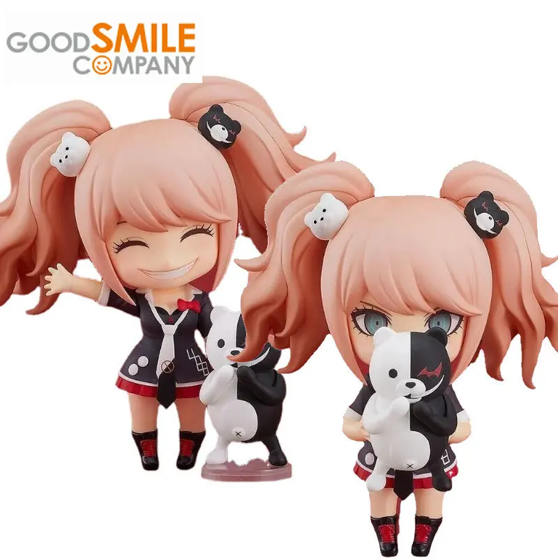 GSC Original Nendoroid Danganronpa Enoshima Junko Joints Movable Kawaii Anime Action Figures Toys for Boys Girls Kids Gift