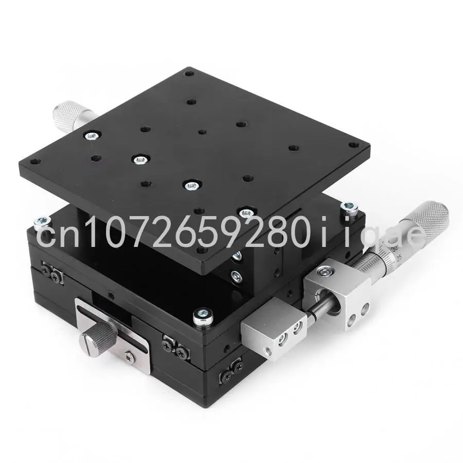 90X90MM LD90-LM XYZ 3 Axes Fine Tuning Sliding Table Trimming Platform Manual Linear Stage