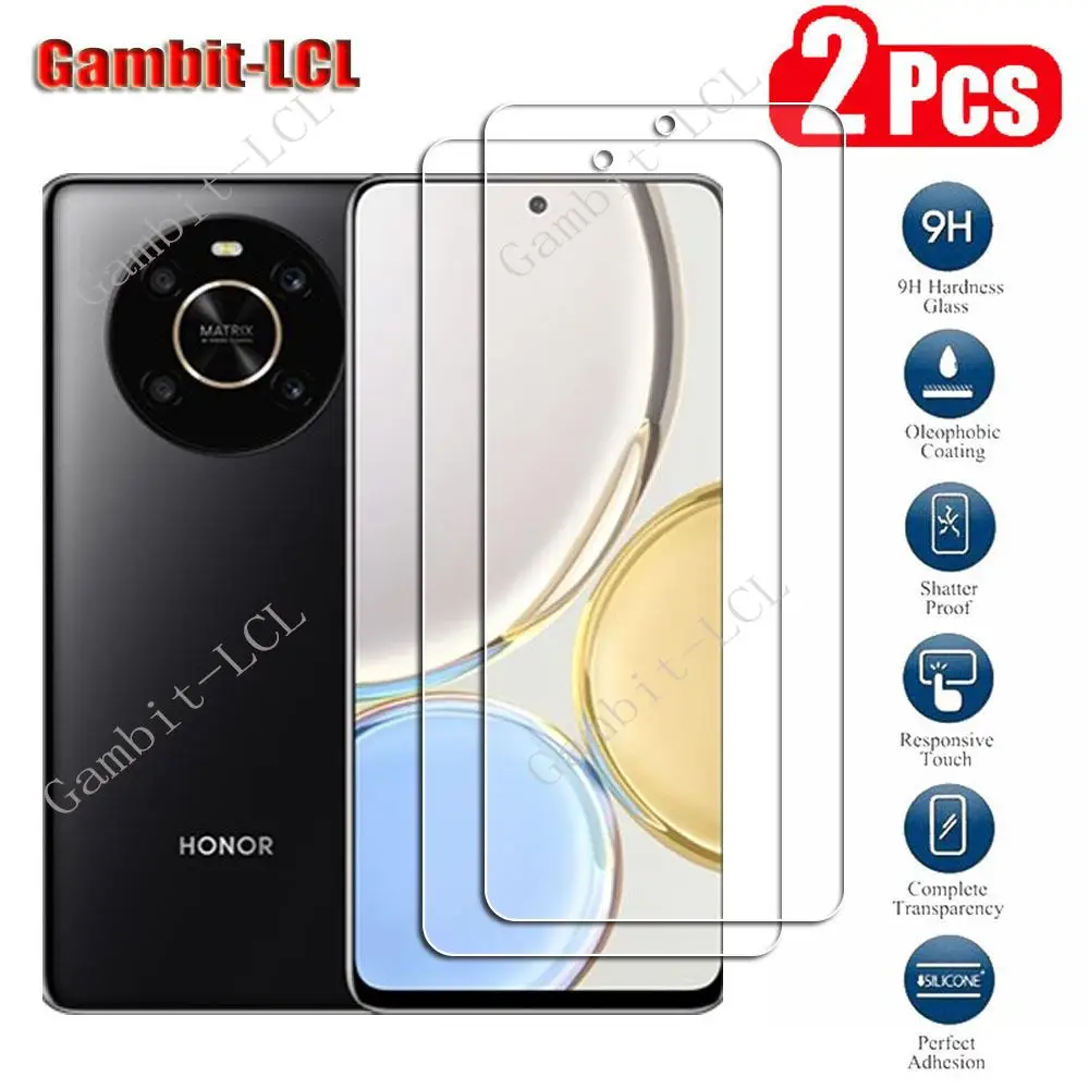 

Защитное закаленное стекло 9H для Honor X9 5G 6,81 дюйма Magic4 Lite 4G X30 Magic4Lite X 9, 2 шт., защитная пленка для экрана