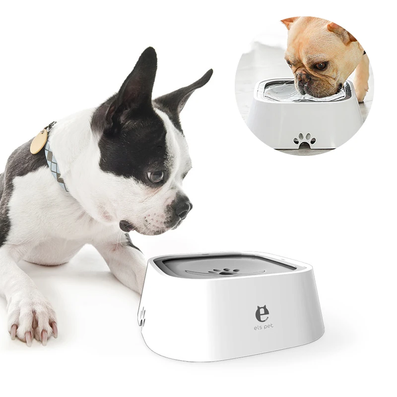 

Pet Water Bowl Slow Water Feeder Dispenser 1.5L No-Spill Vehicle Carried Dog Floating Drinking Bowls For Dogs Cats Pets Fountain