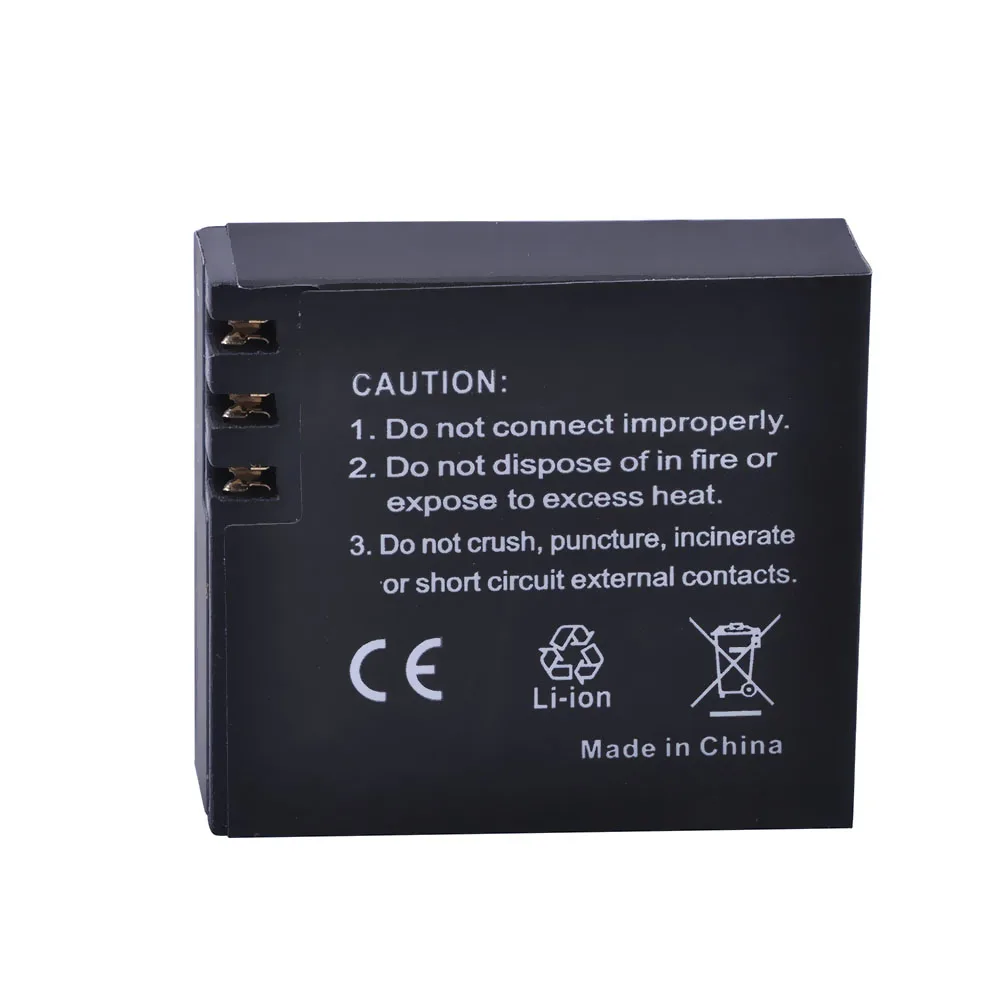 Аккумулятор SJ4000 900 мАч для SJCAM M10 SJ5000 EKEN H9 SOOCOO c30 SJ7000 EK5000 EK7000 Hawkeye Firefly 7S SJ8000 SJ9000