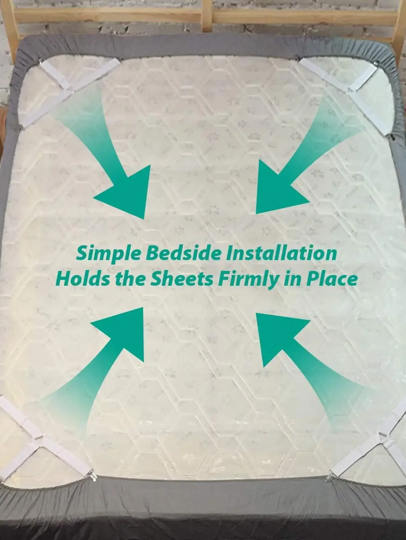 4 шт. треугольные держатели для простыни