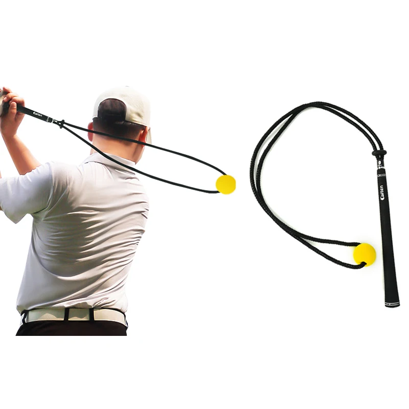 

Гольф качели веревка практика разогревание аксессуары для обучения Assit Корректор осанки для гольфа начинающих регулируемый гольф качели тренажер