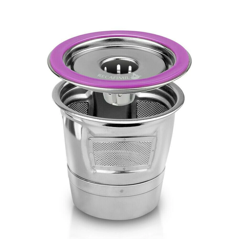 

Coffee Capsules Convenient and Eco Friendly Stainless Steel Reusable K Cup Coffee Filters for Keurig 20 and 10