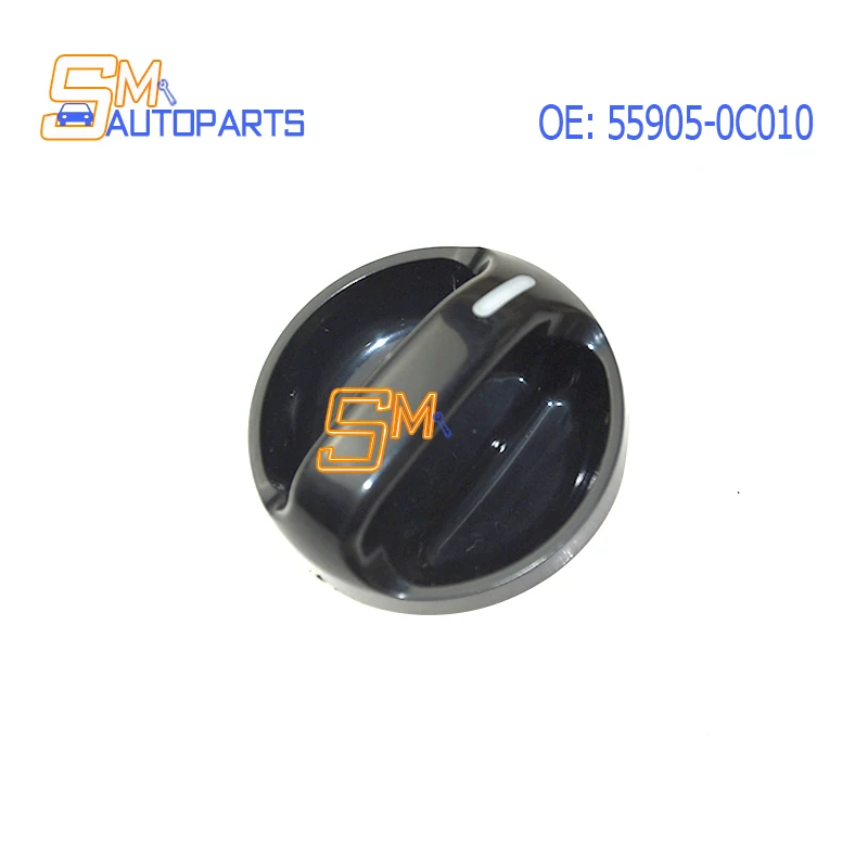 

High Quality Heater Air Conditioning A/C Control Knob Black for Toyota Tundra 2000-2006 55905-0C010 559050C010