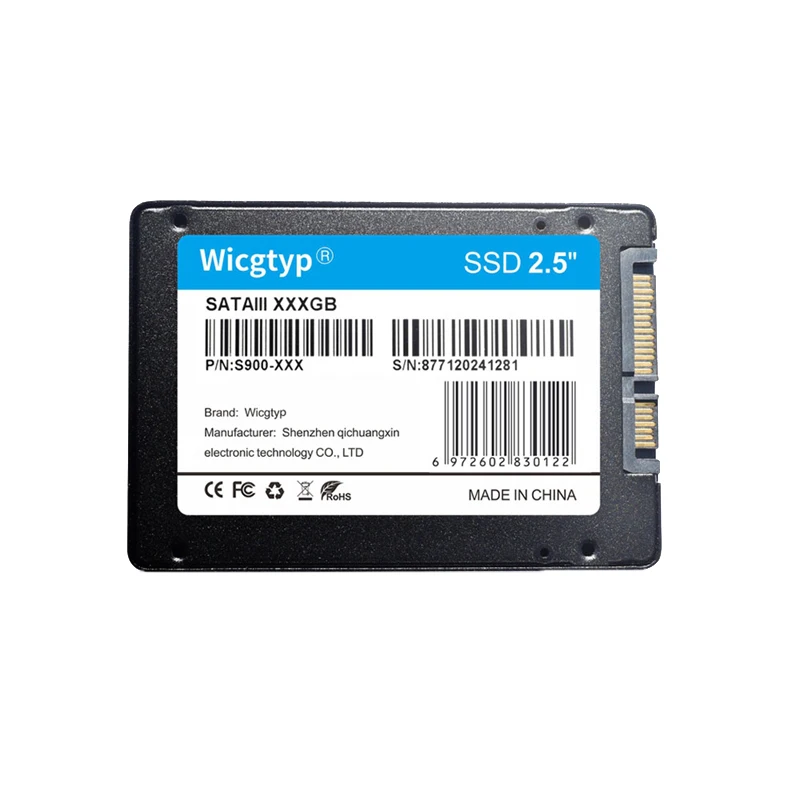 

Wicgtyp SSD Disk 120gb 240gb 480gb Solid State Drives 2.5 Sata3 128gb 256gb 512gb 1tb 2tb ssd for laptop PC Internal Hard Disk