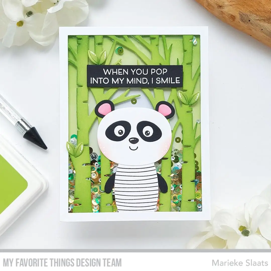 Pop-Up Pals Die-namics and Stamp Set  Metal Cutting Die Diy 