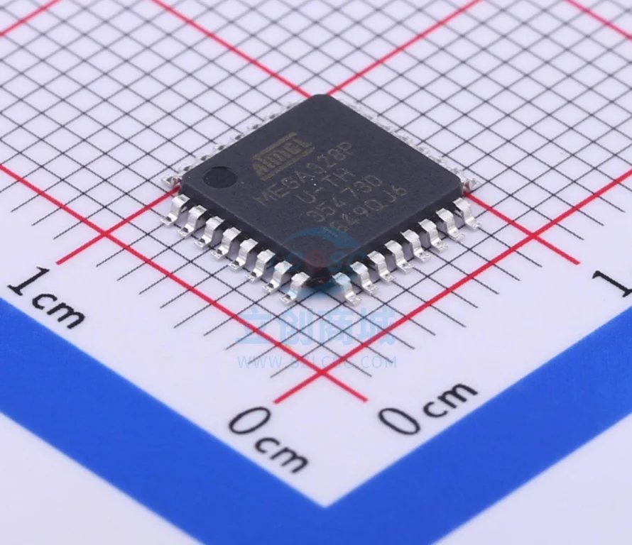 

Memória flash genuína original 32tqfp do microcontrolador avr 32k de 8 bits do remendo ATMEGA328P-AU