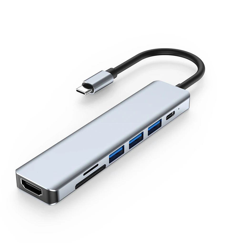 

Портативная док-станция USB Type-c Hub адаптер конвертер