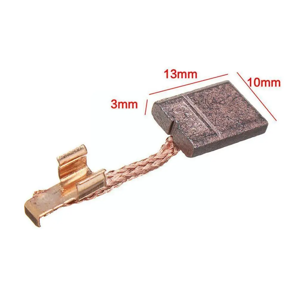 

8 шт., карбоновые щетки для электродрели, 13x10x3 мм