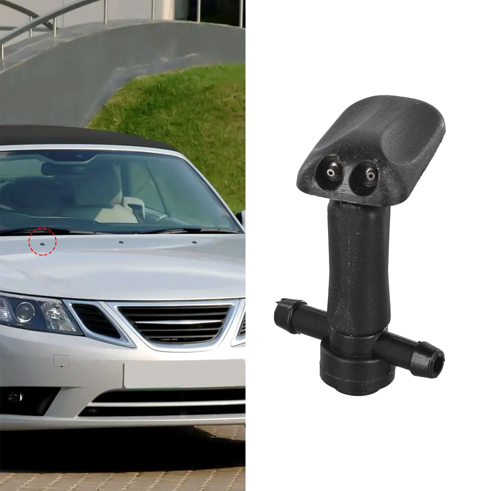 Совместимые с Saab насадки омывателя лобового стекла для моделей ✃✑ запасные