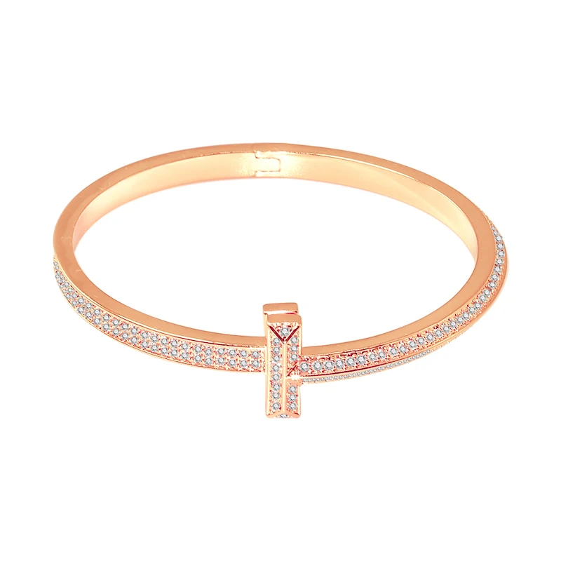 

Рождественский подарок, женское ювелирное изделие, двухрядный браслет с цирконами и бриллиантами, роскошные модные дизайнерские браслеты дружбы, повседневные офисные браслеты