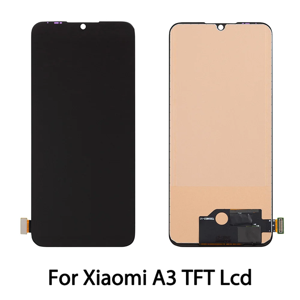 

Factory M1906F9SH AMOLED Display For Xiaomi Mi A3 LCD Touch Screen Assembly With Frame M1906F9SI Lcd For Xiaomi Mi CC9E Display