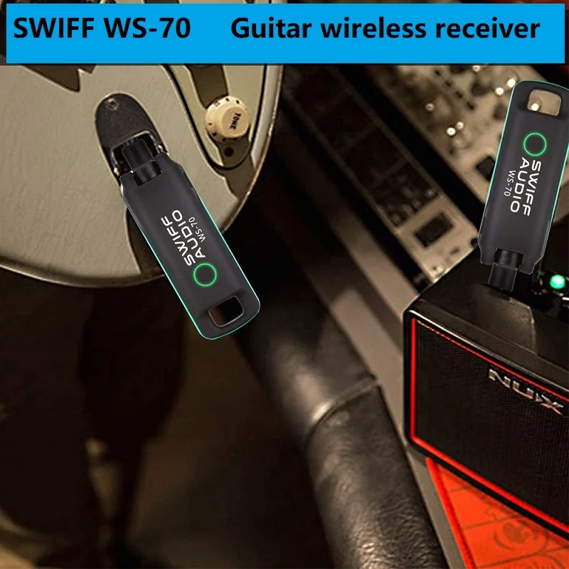 SWIFF WS-70 электрическая гитара басовая трубка мини беспроводной передатчик