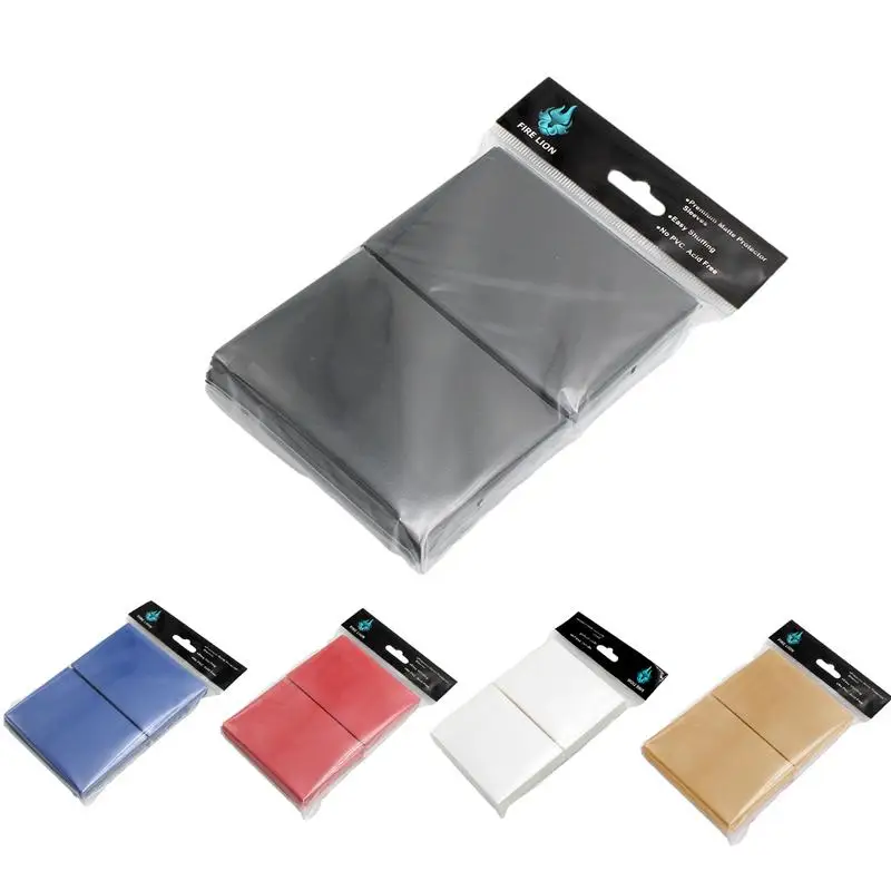 

100pcs Card sleeves Protective Sleeves for Sports Baseball Card Holder Protect Preserve Board Game Collectible Trading Card Game