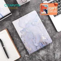 gearvita for xiaomi pad 5 case for mi pad 5 5 pro case auto wake up and sleep silicone leather marble cover tab