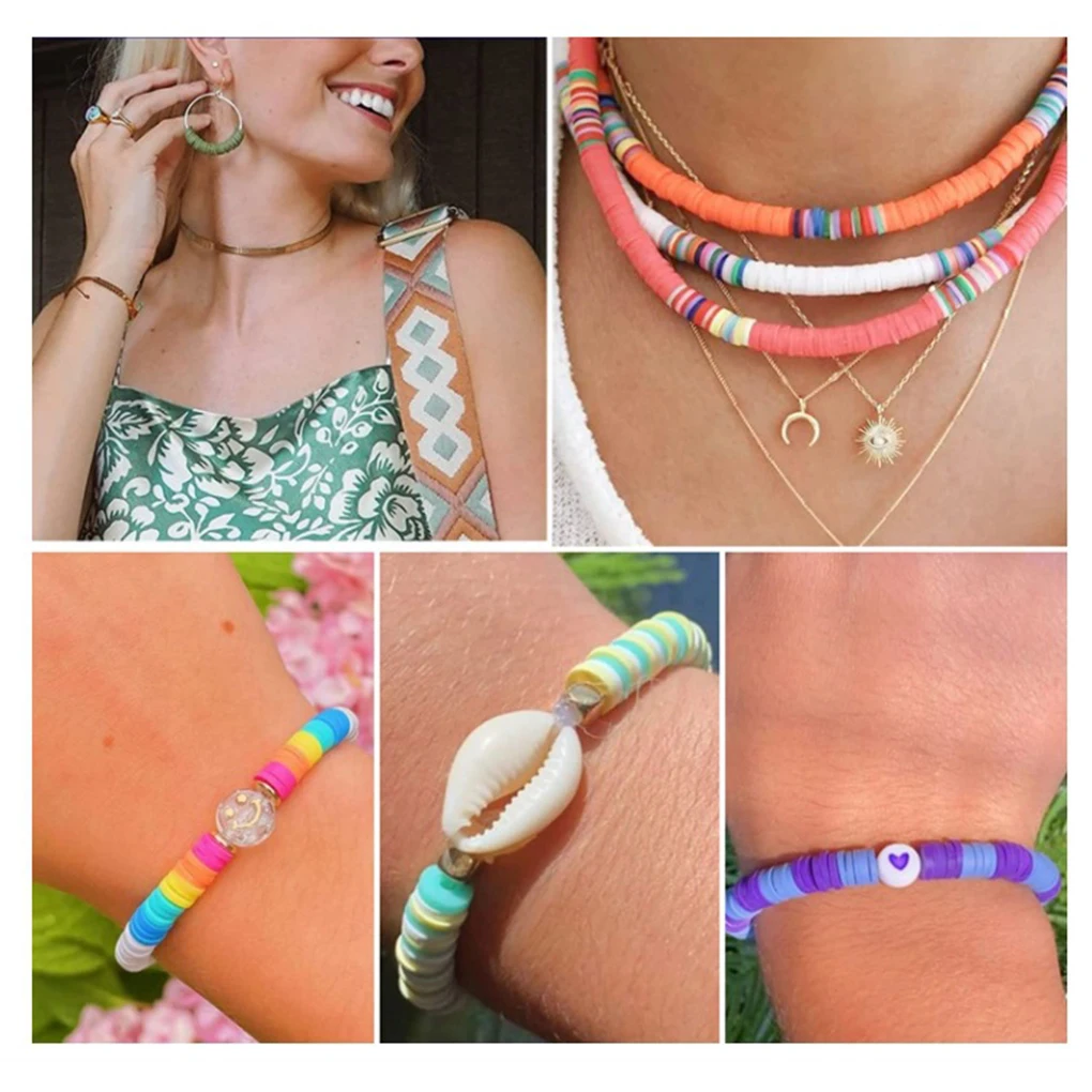 

6000 шт./набор, съемный браслет, ожерелье, серьги