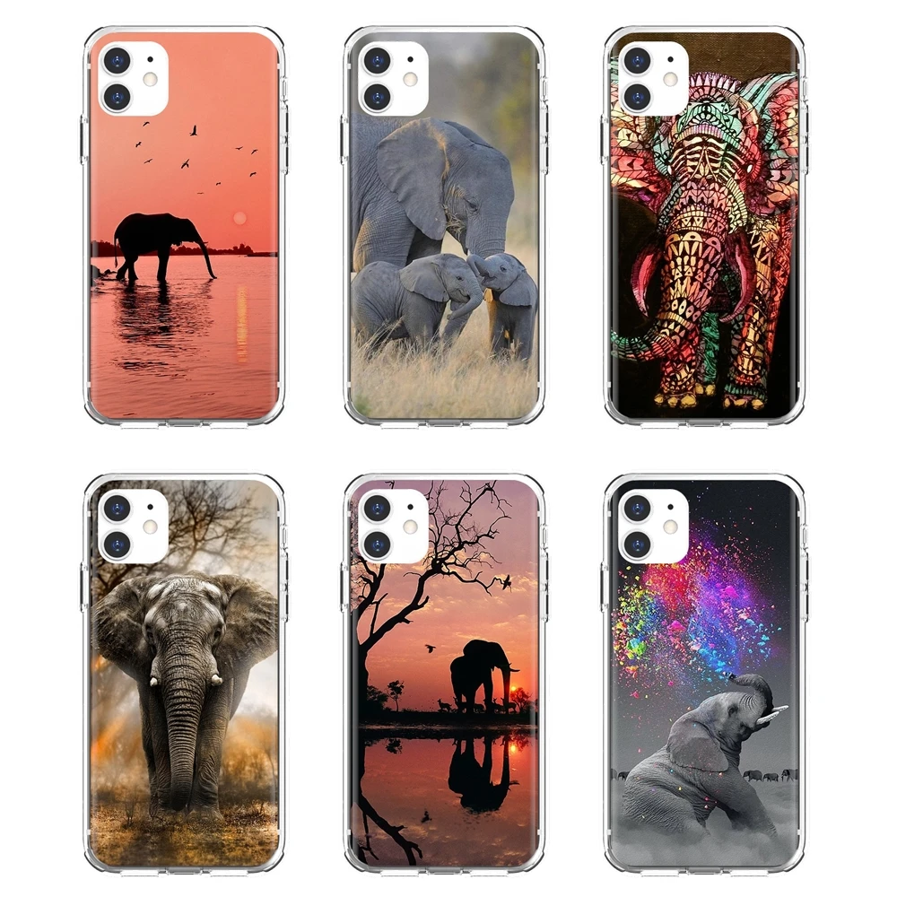 Силиконовый чехол для Xiaomi Mi 5X 6X Max Mix 1 2 2S 3 Mi5 Mi5S Mi6 Mi3 Mi4 poco X3 nfc F2 Pro M3 Totem-Elephant-Aztec |