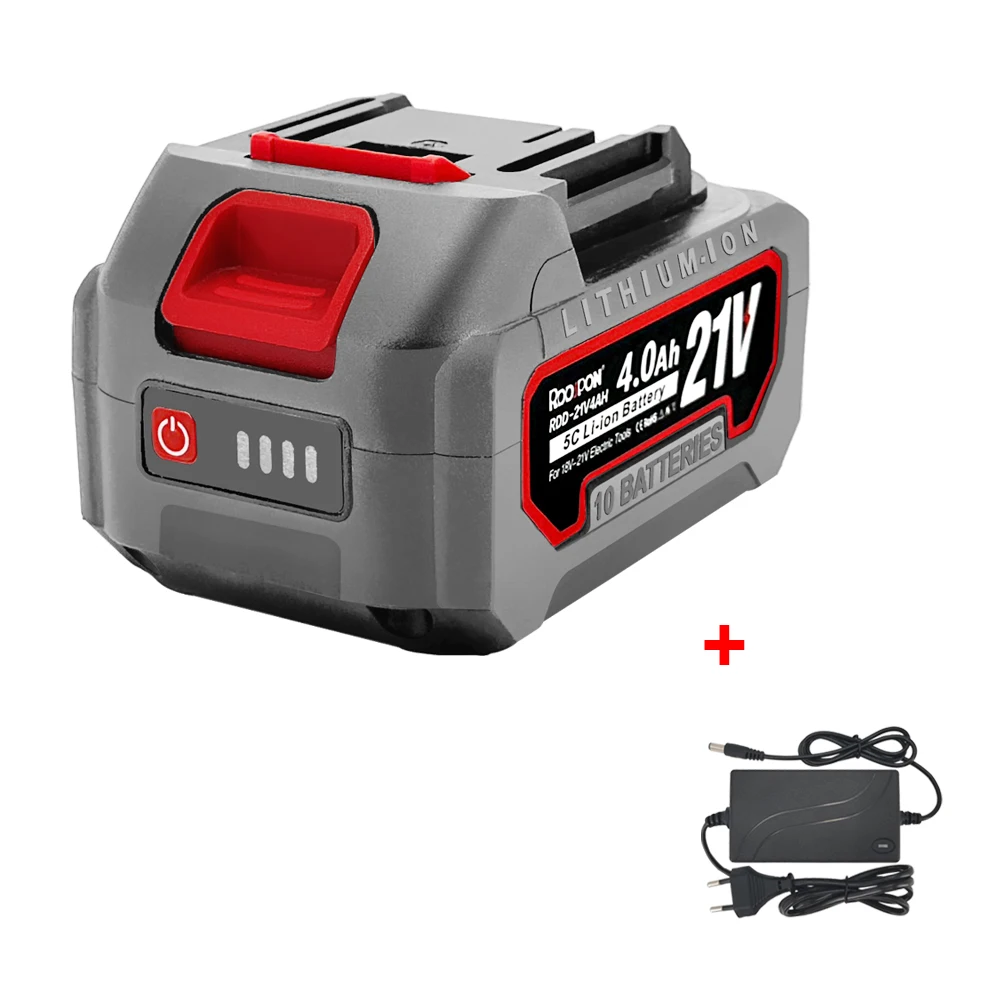 

Аккумулятор RDDSPON 21В 2/4/6 Ач для Makita