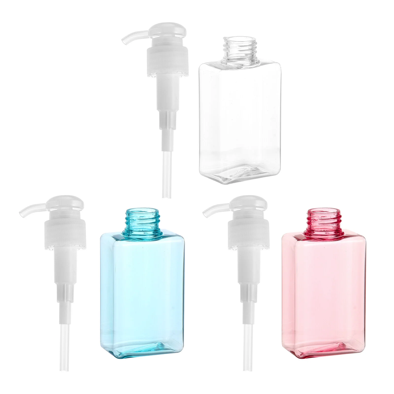 

3 Pcs Lotion Container Bottled Subpacking Portable Dispenser Refillable Empty 11x5cm Water Sprayer Plastic Travel