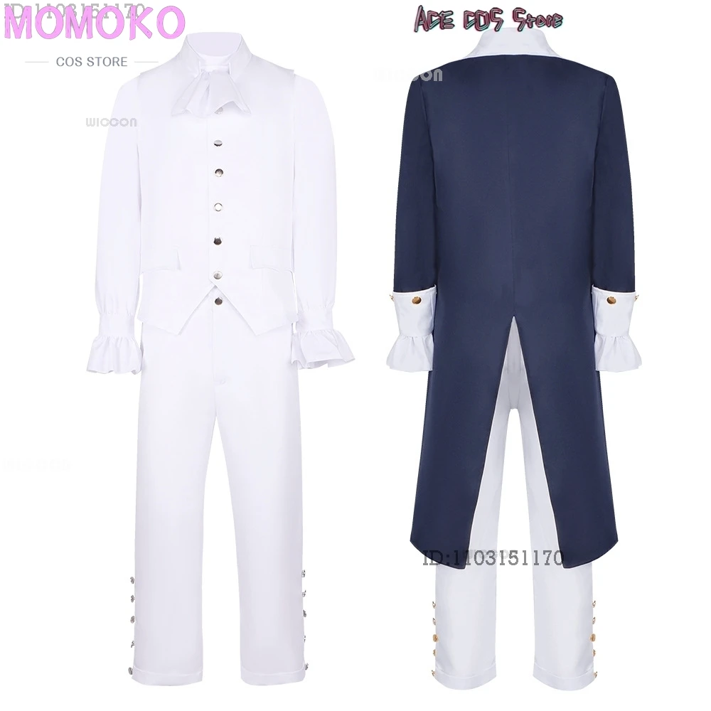 Гамильтон косплей музыкальный сценический костюм Александр джентльмен бальное