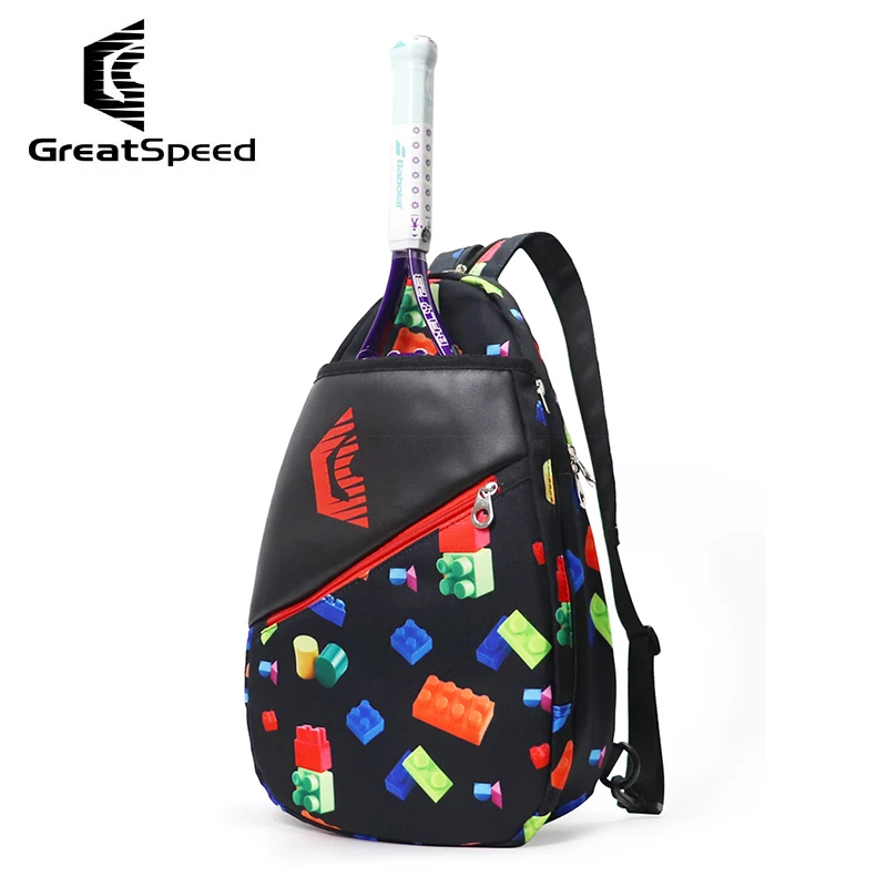 Greatspeed Tennis Backpack with Sneakers Compartment Adult Children Shoulder Racket Sport Bags Badminton Tennis Bag