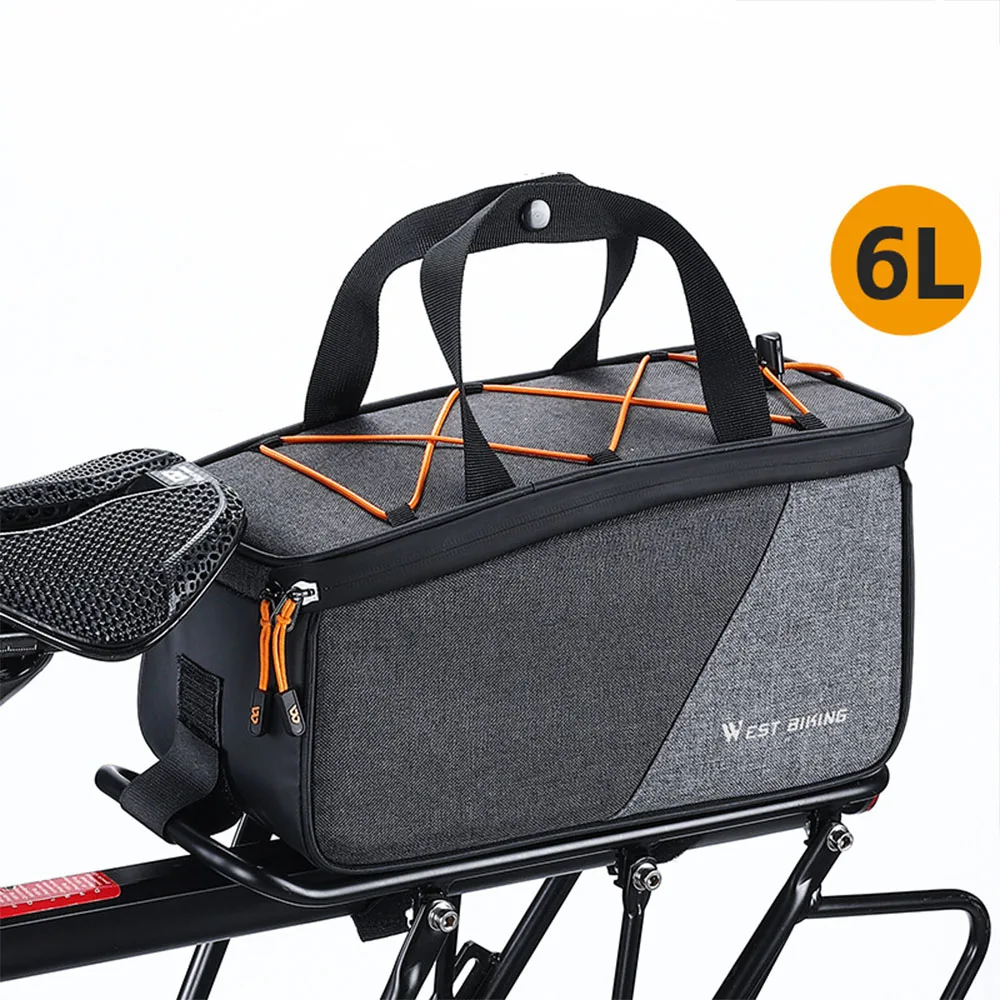 Сумка на багажник для велосипеда 6 л