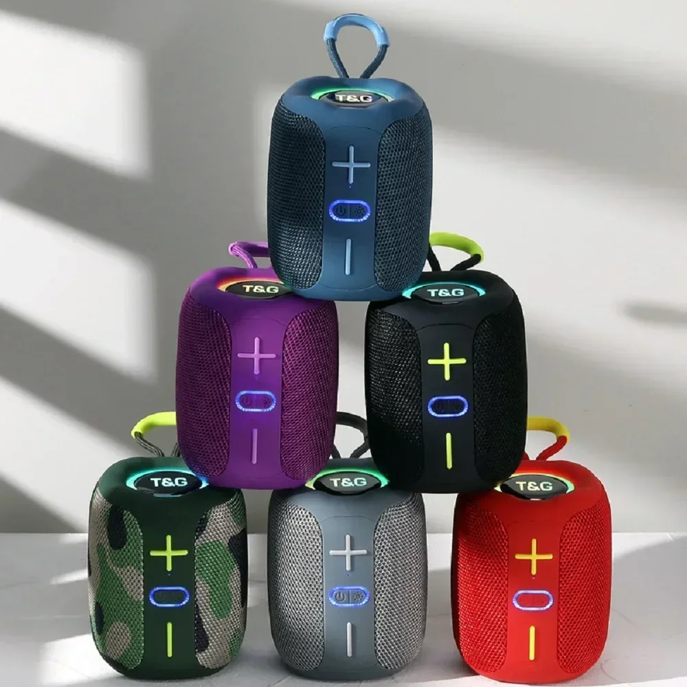 НОВЫЙ TG658 Портативный Bluetooth-динамик Беспроводной сабвуфер Колонка Мини Бас FM TF BT