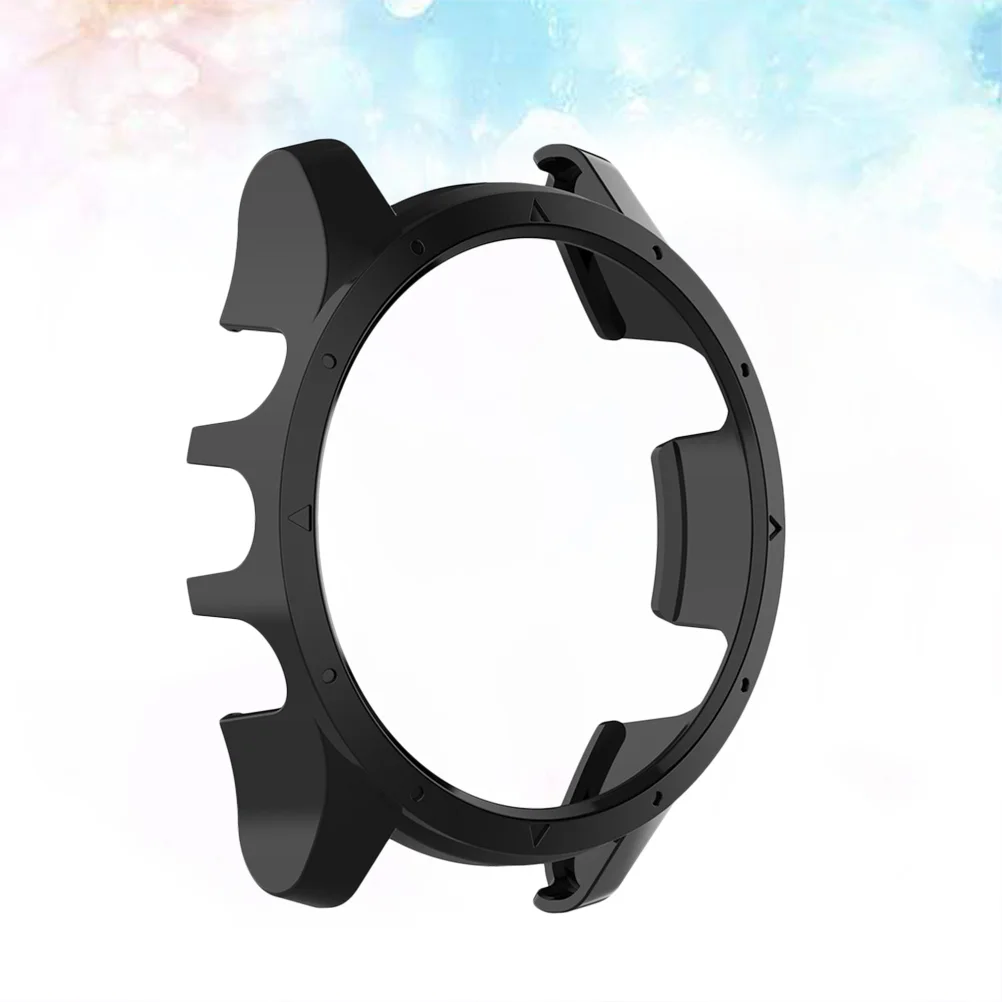 

Watch Case Cover Protector Forerunner Screen Shell Protection Inlaid Drop Resistancecovers Accessories Smartwatch Bumper Black