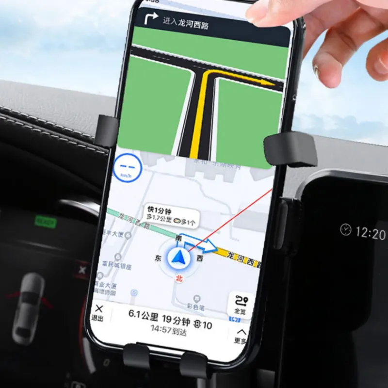 Для Mercedes Benz C V GLC Class W205 W206 W447 X253 Крепление на приборную панель GPS Держатель