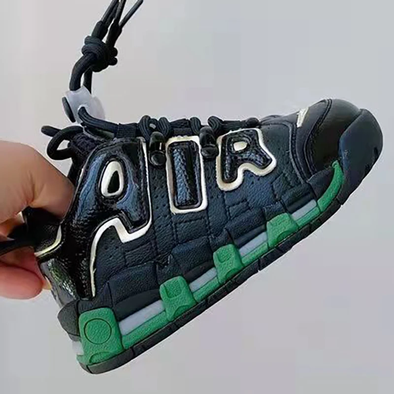 

Баскетбольные кроссовки для мальчиков, мягкие Нескользящие, на толстой подошве, спортивная обувь для улицы