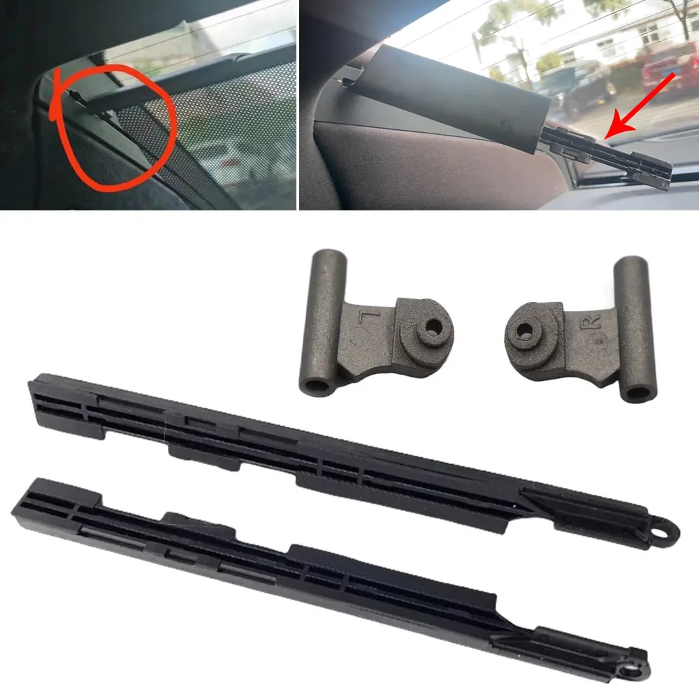 Фото Для BMW 7 серий G12 730 740 750 2016-2023 опорный кабель для Заднего ветрового стекла солнцезащитный кронштейн комплект для ремонта крыши №1