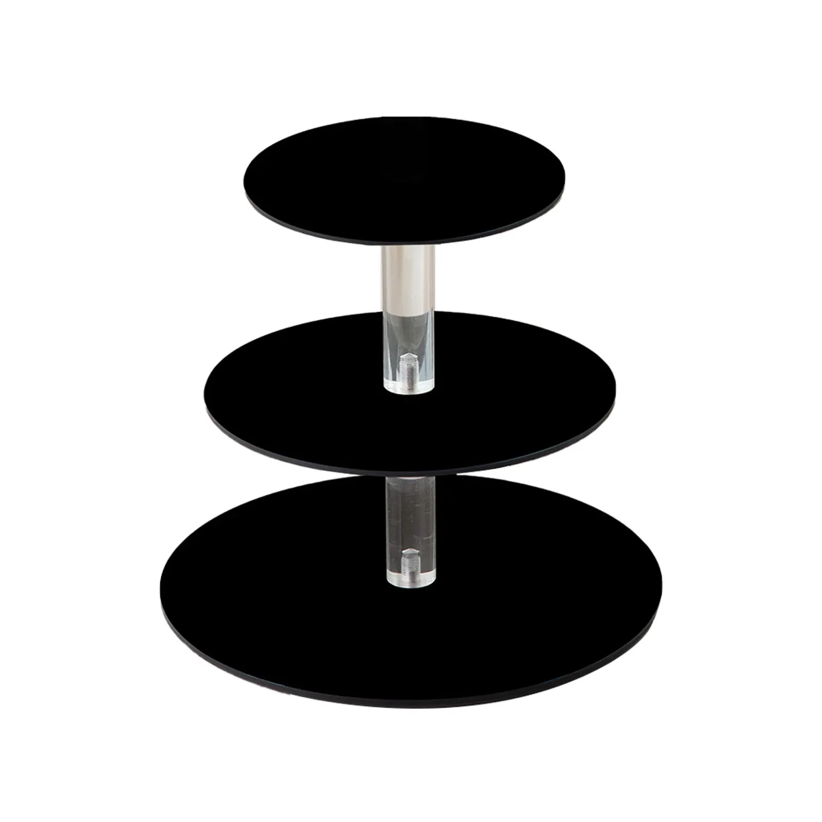 

Party Decor Birthday Free Standing Acrylic Round Square Display Dessert For Wedding Gift Table Cake Stand Festival Multi-layer