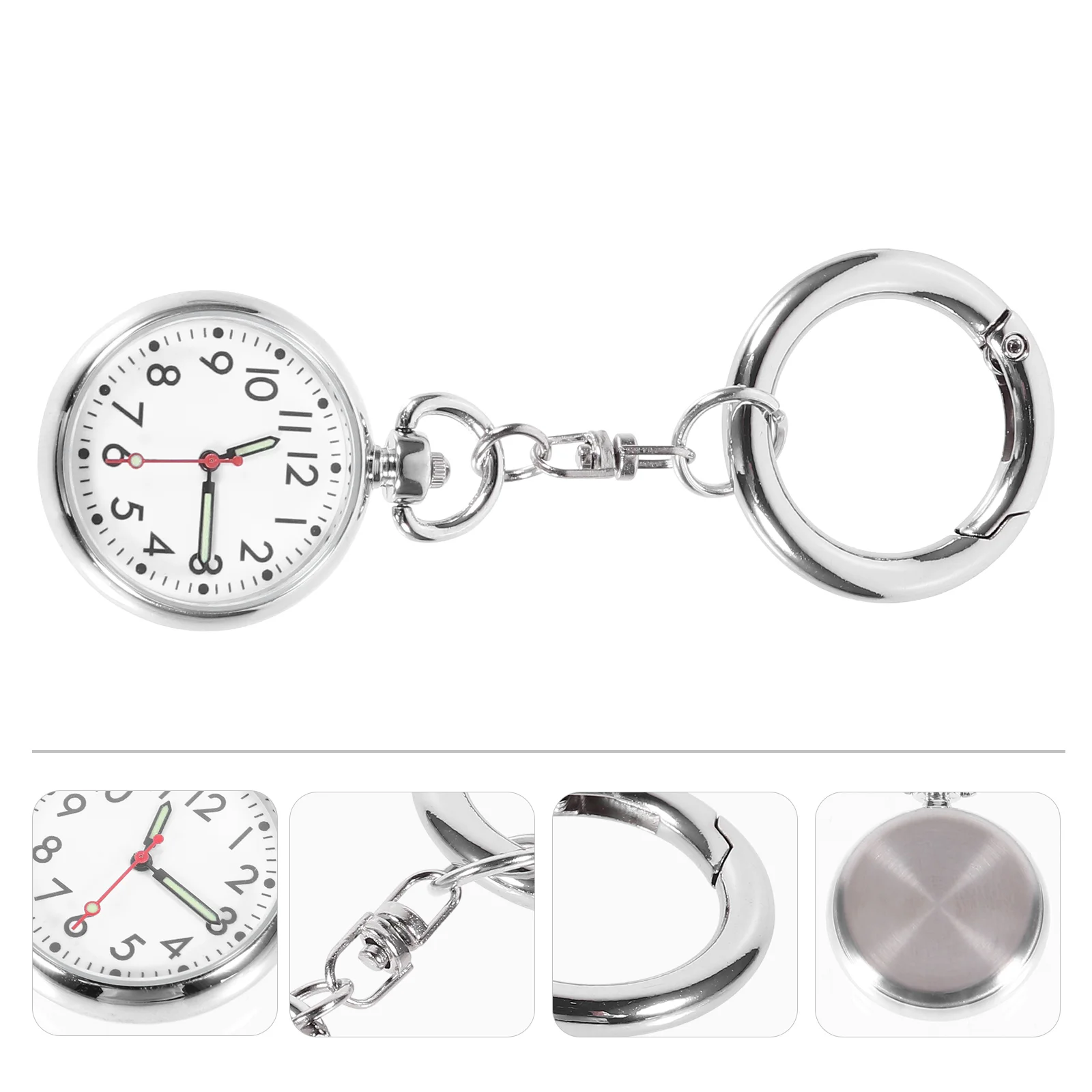 

Watch Pocket Nurseclip Keychain Nursesring Key Fob Lapel Watcheshanging Clock Brooch Nursing Movementbadgequartz Pin Women