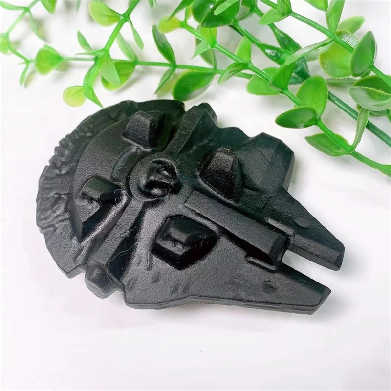 

Искусственная черная фотопленка 3,2 дюйма, летающее блюдце, ручная работа, драгоценный камень, поделки для ребенка, рождественский подарок, 1 ...